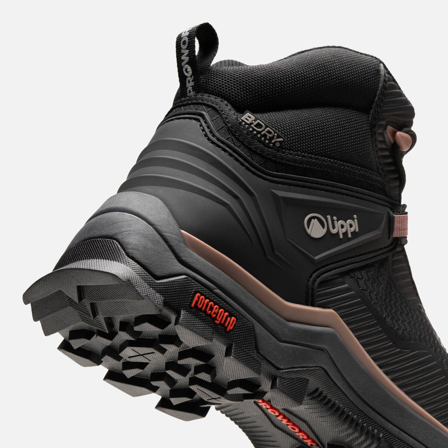 Zapato Seguridad Lippi Pro Work Mujer Stratos Mid Palo Rosa image number 3.0
